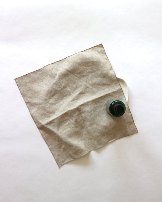 Seiftücher aus reinem Bio-Leinen im 2er Set