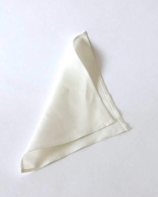 Stofftaschentücher im 2er Set aus 100% Bio-Leinen