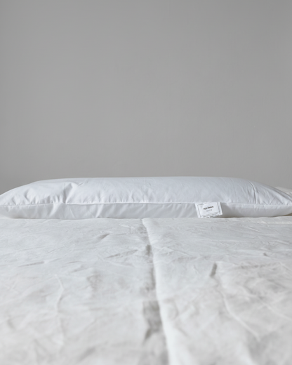 Naturkissen aus Bio-Hanf 40x80 cm in Bio-Baumwollbezug