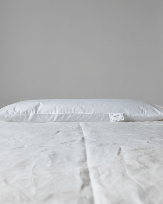 Naturkissen aus Bio-Hanf 40x80 cm in Bio-Baumwollbezug