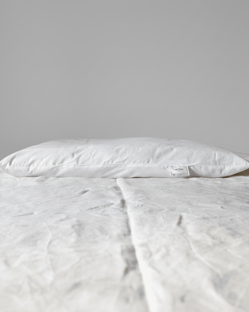 Naturkissen Bio-Hanf 80x80 cm in Bio-Baumwollbezug
